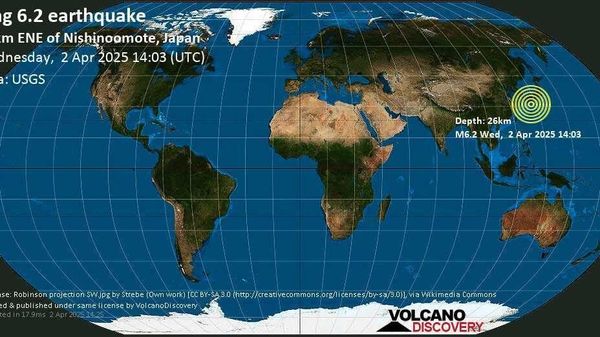 በጃፓን የባህር ዳርቻ በሬክተር ስኬል 6 - Sputnik አፍሪካ
