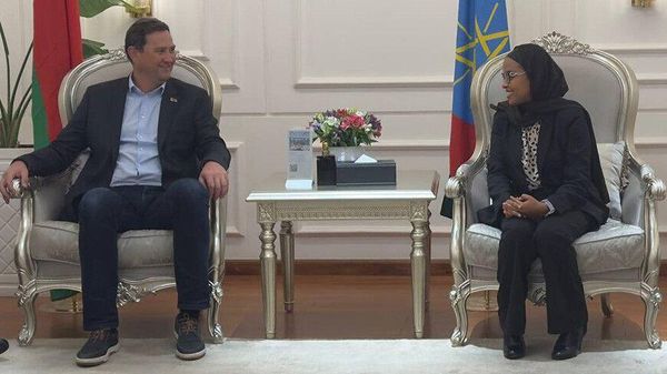 የቤላሩስ የውጭ ጉዳይ ሚኒስትር ማክሲም ሪዜንኮቭ ለይፋዊ የሥራ ጉብኝት አዲስ አበባ ገቡ - Sputnik አፍሪካ