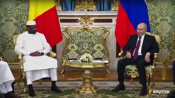 ፑቲን የማሊን ፕሬዝዳንት በክሬምሊን ተቀብለው አነጋገሩ - Sputnik አፍሪካ