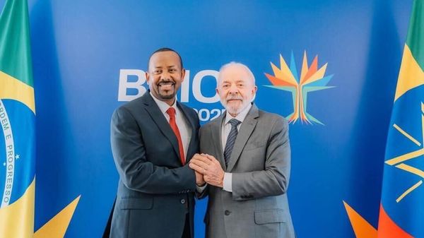 የኢትዮጵያ ጠቅላይ ሚኒስትር ከብሪክስ ጉባኤ በፊት ከብራዚል መሪ ጋር ተወያዩ - Sputnik አፍሪካ