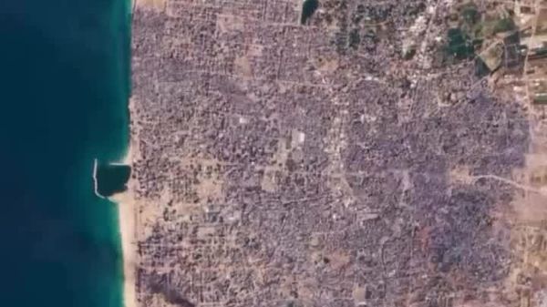 #viral| እስራኤል በጋዛ ሰርጥ ጦርነት የፈፀመችው ታላቅ ውድመት ከአየር የተነሳ ምሥል ያሳያል - Sputnik አፍሪካ