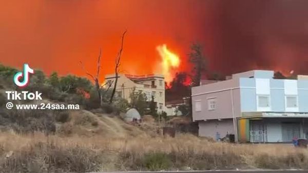 #viral|ተወዳጇን የሞሮኮ ብሉ ከተማ ያሰጋው ሰደድ እሳት - Sputnik አፍሪካ