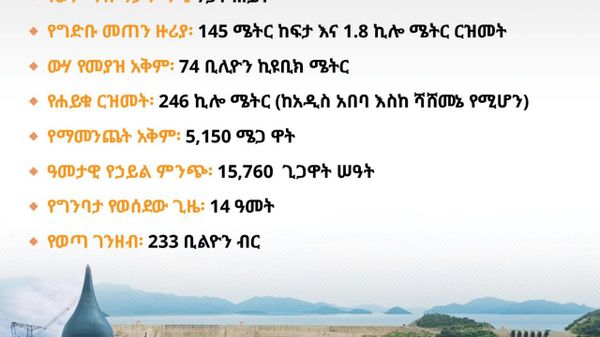 #SputnikInfographic | ታላቁ የኢትዮጵያ የሕዳሴ ግድብ ተመርቋል - Sputnik አፍሪካ