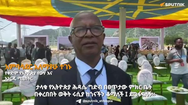 የሩሲያ ድጋፍ በጣም ታላቅ ነበር - የቀድሞ የኢትዮጵያ የውሃ እና ኢነርጂ ሚኒስትር - Sputnik አፍሪካ