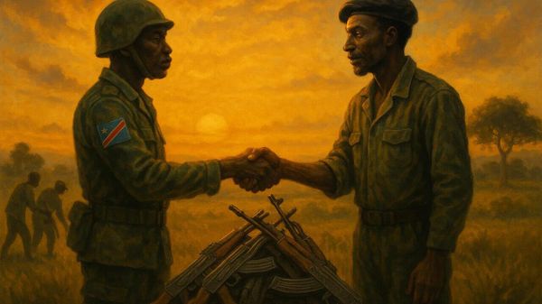 ኮንጎ ዲሞክራሲያዊ ሪፐብሊክ እና ኤም23 አማፂያን የተኩስ አቁም ክትትል ማዕቀፍ ለመዘርጋት የዶሃ ስምምነትን ተፈራረሙ - Sputnik አፍሪካ