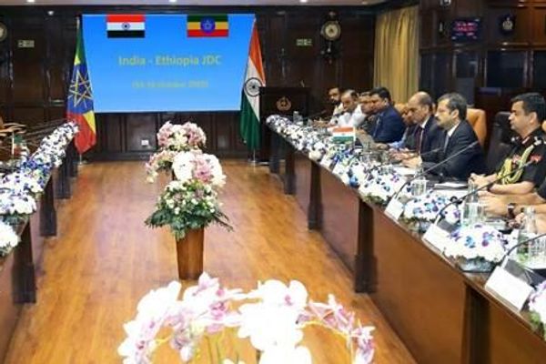 ኢትዮጵያ እና ሕንድ የመጀመሪያውን የጋራ የመከላከያ ትብብር ስብሰባ በኒው ዴልሂ አካሄዱ - Sputnik አፍሪካ