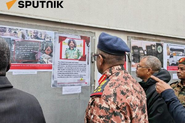 በሞስኮ የሱዳን ኤምባሲ ለኤል-ፋሸር ሰለባዎች በተካሄደ መታሰቢያ፤ የተባበሩት አረብ ኤሚሬቶች አማጺያኑን በመደገፍ ተከሰሰች - Sputnik አፍሪካ