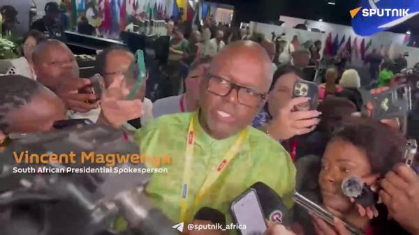 የቡድን 20 የጋራ መግለጫ የዩክሬን ግጭት በሰላማዊ መንገድ እንዲፈታ ሰፋ ያለ ጥሪ ያቀርባል - የራማፎሳ ቃል አቀባይ - Sputnik አፍሪካ