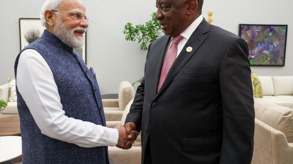 ሞዲ እና ራማፎሳ በህንድ እና በደቡብ አፍሪካ መካከል ያለውን የንግድ ልውውጥ ስለማስፋት ተወያዩ - Sputnik አፍሪካ