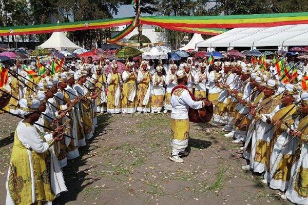 በኢትዮጵያና ከኢትዮጵያ ውጭ በድምቀት የተከበረው የቅዱስ ገብርኤል ዓመታዊ የንግሥ በዓል* በፎቶ - Sputnik አፍሪካ