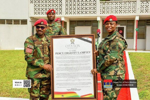 የጋና ወታደራዊ ፖሊስ በታሪክ የመጀመሪያዋን ሴት አዛዥ ሾመ - Sputnik አፍሪካ