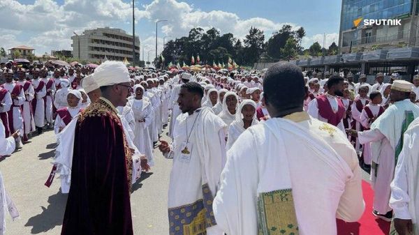 የአዲስ አበባ የከተራ በዓል አከባበር ድባብ - Sputnik አፍሪካ