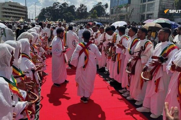 የአዲስ አበባ የከተራ በዓል አከባበር ድባብ - Sputnik አፍሪካ