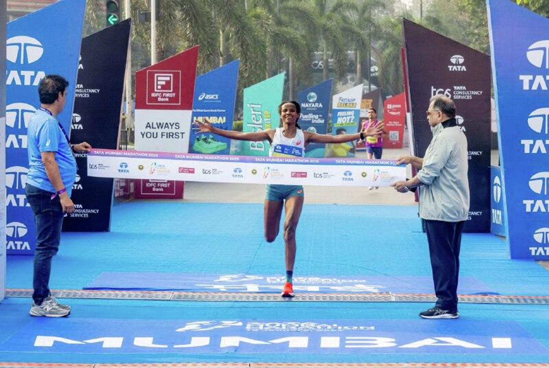 በሕንድ 21ኛው የታታ ሙምባይ ማራቶን ኢትዮጵያውያኑ ታዱ አባተ እና የሺ ካላዩ ድል ቀናቸው - Sputnik አፍሪካ, 1920, 20.01.2026