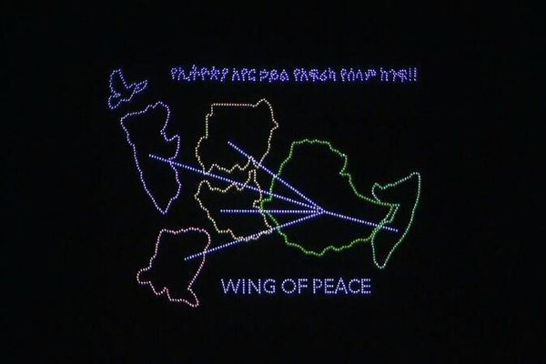 የአየር ኃይልን 90ኛ ዓመት በማስመልከት የድሮን ትርዒት ተካሄደ - Sputnik አፍሪካ