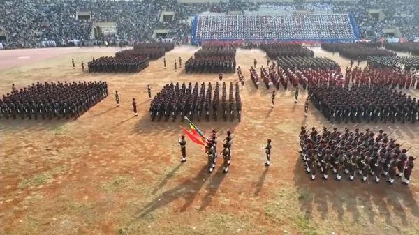 ይመልከቱ | የልዩ ዘመቻዎች ዕዝ 65ኛ ዓመት በዓልን አስመልክቶ በሐዋሳ ስቴዲየም የቀረበው ወታደራዊ ሰልፍ - Sputnik አፍሪካ