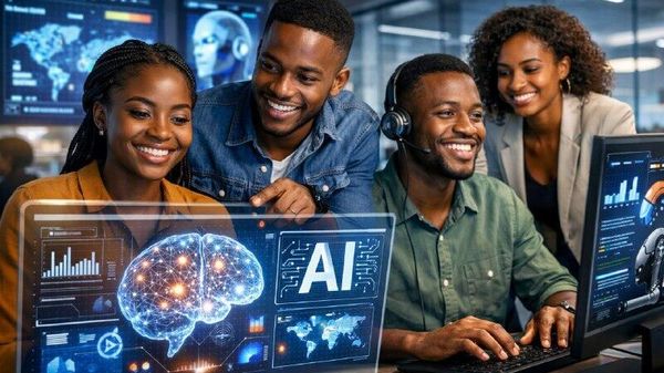 በ2035 በአፍሪካ በሚሊዮን የሚቆጠሩ የሥራ ዕድሎችን ለመፍጠር የሚያስችል ባለ 10 ቢሊዮን ዶላር የሰው ሠራሽ አስተውሎት ኢኒሼቲቭ ተጀመረ - Sputnik አፍሪካ
