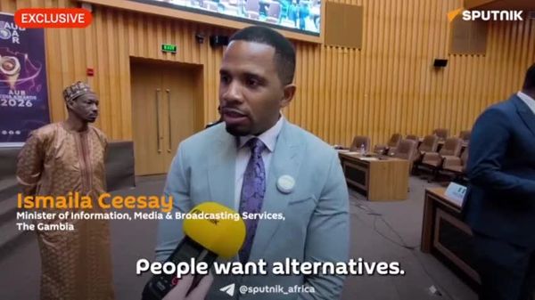 ‘ሰዎች አማራጭ ይፈልጋሉ፤ ስፑትኒክ ደግሞ አንዱን አማራጭ ያቀርባል’ - የጋምቢያ ሚኒስትር - Sputnik አፍሪካ