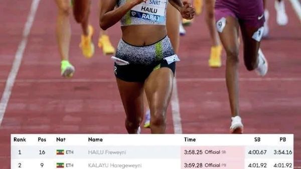 ኢትዮጵያዊቷ አትሌት ፍረወይኒ ሀይሉ የዳይመንድ ሊግ የሴቶች 1500 ሜትር ውድድርን አሸነፈች - Sputnik አፍሪካ