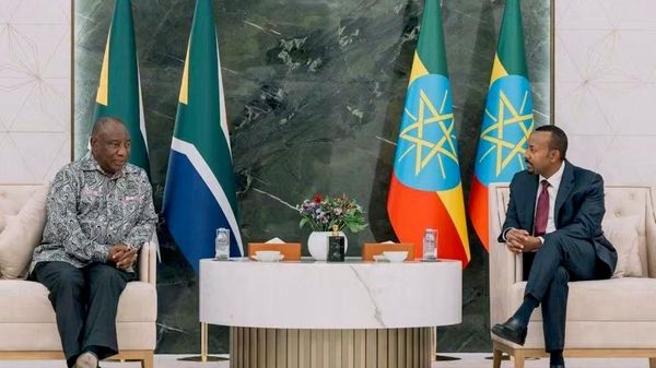 የኢትዮጵያ ጠቅላይ ሚኒስትር የአዲሱን መንግሥት ምስረታ በማስመልከት የደቡብ አፍሪካውን ፕሬዚዳንት ተቀበሉ - Sputnik አፍሪካ